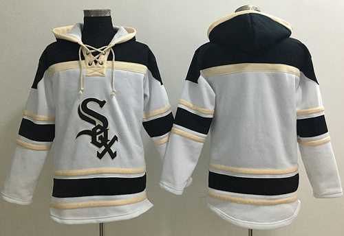 Chicago White Sox Blank White Sawyer Hooded Sweatshirt Baseball Hoodie,We sell and wholesale Chicago White Sox Blank White Sawyer Hooded Sweatshirt Baseball Hoodie on line form chian!